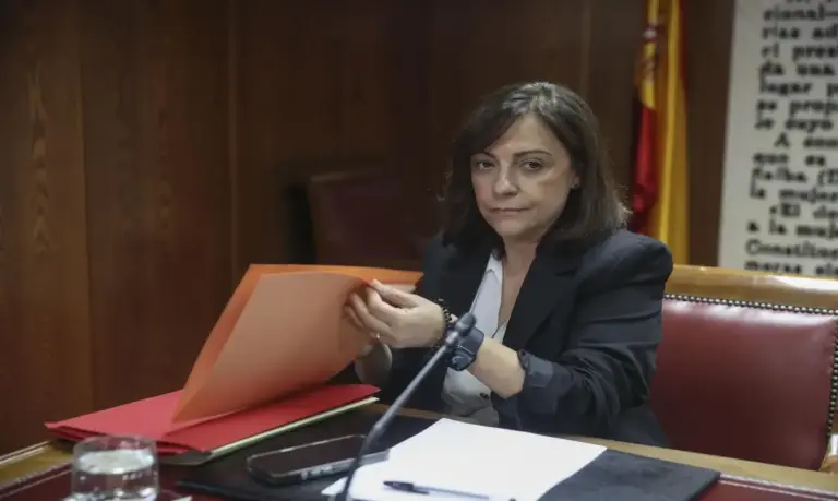 FOTOGRAFÍA. MADRID (ESPAÑA), FECHA RELACIONADA CON EL CONTENIDO: 14 DE JULIO DE 2026. Corrupción: Citada a declarar la gerente del PSOE Ana María Fuentes. Ana María Fuentes Pacheco, gerente del PSOE en la comisión Koldo del Senado. Efe