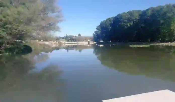 Rio del Ter, Manlleu FOTOGRAFÍA. MANLLEU (BARCELONA) CATALUÑA (ESPAÑA), 15 DE JULIO DE 2026. Los equipos de emergencias han localizado este martes los cadáveres de dos gemelos de 11 años ahogados en el río Ter a su paso por Manlleu (Barcelona). Efe