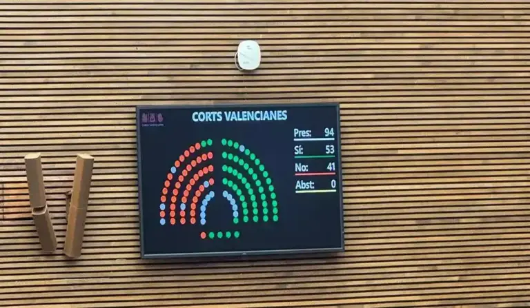 FOTOGRAFÍA. VALENCIA (COMUNIDAD VALENCIANA) ESPAÑA, 22 DE JULIO DE 2026. Comunidad Valenciana, primeros Presupuestos con Prioridad Nacional gracias a VOX. Hoy se han aprobado los presupuestos de la Generalitat Valenciana. El portavoz del Grupo Parlamentario VOX en las Cortes Valencianas, José María Llanos Pitarch, ha defendido que estos "presupuestos han incorporado por primera vez el principio de prioridad nacional gracias a la acción política de VOX y ha asegurado que "estos presupuestos son solo el comienzo de un cambio de rumbo que ha llegado para quedarse". Lasvocesdelpueblo (Ñ Pueblo)