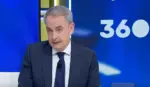 FOTOGRAFÍA. MADRID (ESPAÑA), 23 DE JULIO DE 2026. Las respuestas de Zapatero en RTVE no despejan las dudas. El expresidente del Gobierno de España y exsecretario general del Partido Socialista (PSOE), José Luis Rodríguez Zapatero, registrado este jueves durante una entrevista en Radio Televisión Española (RTVE) sobre su imputación por presunta pertenencia a una organización criminal por parte de la Audiencia Nacional ante su señalamiento por empresarios imputados en la causa como el capo de la red criminal, con joyas valoradas en 1,3 millones de euros halladas en su despacho en la sede nacional del PSOE en calle Ferraz 70 de Madrid. RTVE