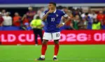 FOTOGRAFÍA. ARLINGTON (ESTADO DE TEXAS) ESTADOS UNIDOS DE AMÉRICA, EEUU, 14 DE JULIO DE 2026. Mbappé choca con la misma piedra: España. Kylian Mbappé Lottin (Kylian Mbappe) de Francia reacciona tras perder el partido de semifinales de la Copa Mundial de la FIFA 2026. Efe