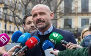 FOTOGRAFÍA. MADRID (ESPAÑA), FECHA RELACIONADA CON EL CONTENIDO: 19 DE JULIO DE 2026. PP: Los españoles estamos al albur de dictadorzuelos de Pedro Sánchez. El vicesecretario de Educación e Igualdad del Partido Popular (PP) y diputado por Madrid al Congreso de los Diputados, Jaime Miguel de los Santos González (Jaime de los Santos). Efe