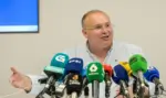 FOTOGRAFÍA. LA CORUÑA (GALICIA) ESPAÑA, 17 DE JULIO DE 2026. PP: La sentencia del TJUE sobre Amnistía no avala ni su constitucionalidad ni su oportunidad política. El secretario general del Partido Popular (PP), Miguel Ángel Tellado Filgueira (Miguel Tellado), en una rueda de prensa este viernes en La Coruña, Comunidad Autónoma de Galicia, España. Efe