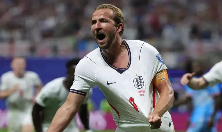 FOTOGRAFÍA. ATLANTA (ESTADO DE GEORGIA) ESTADOS UNIDOS DE AMÉRICA EEUU, 01 DE JULIO DE 2026. Kane rescata a Inglaterra ante República Democrática del Congo  2-1. Dos goles de Harry Kane en un margen de once minutos, entre el 75 y el 86, dieron la vuelta al marcador contra la República Democrática del Congo (2-1) y clasificaron a Inglaterra para los octavos de final del Mundial 2026, en los que se enfrentará a la selección de México. Efe