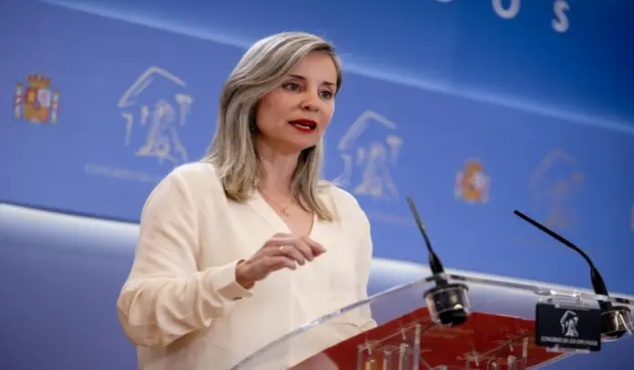 Sumar FOTOGRAFÍA. MADRID (ESPAÑA), 31 DE AGOSTO DE 2026. La líder del partido de ultraizquierda y socio del Partido Socialista (PSOE) en el Gobierno de España, Movimiento Sumar, Verónica Martínez Barbero. Efe