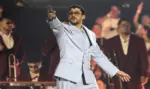 FOTOGRAFÍA. SAN JUAN (PUERTO RICO), 22 DE AGOSTO DE 2026. El cantante puertorriqueño Benito Antonio Martínez Ocasio (Bad Bunny) se presenta durante el primero de los dos conciertos de cierre de su gira internacional 'Debí tirar más fotos' este sábado, en San Juan (Puerto Rico). Efe
