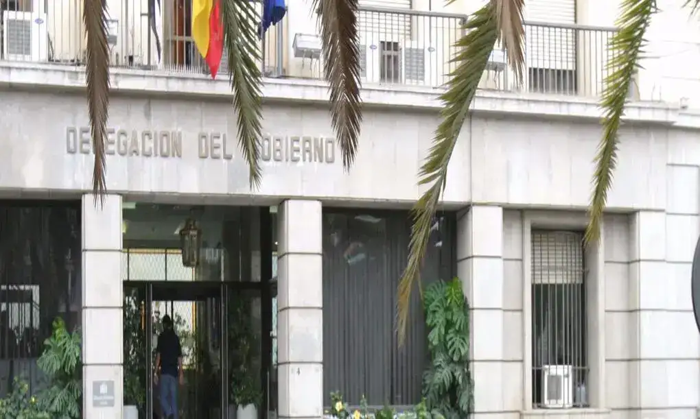 FOTOGRAFÍA. CEUTA (ESPAÑA), 25 DE AGOSTO DE 2026. En la imagen, la fachada de la Delegación del Gobierno de España en la Ciudad Autónoma de Ceuta. Efe