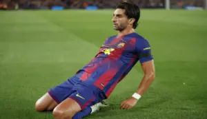 FOTOGRAFÍA. FECHA Y LUGAR RELACIONADOS CON EL CONTENIDO: BARCELONA (ESPAÑA), 03 DE AGOSTO DE 2026. v. El delantero del Barça, internacional español y campeón del mundo 2026, Ferran Torres García. Efe