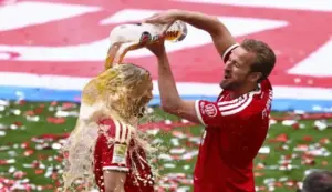 FOTOGRAFÍA. MÚNICH (ALEMANIA), 23 DE AGOSTO DE 2026. El delantero del Bayern Múnich, Harry Edward Kane (Harry Kane). Efe