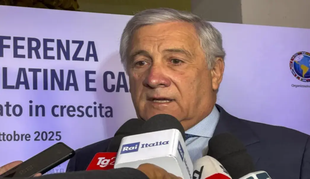 FOTOGRAFÍA. ROMA (ITALIA), 15 DE AGOSTO DE 2026. Italia: España debe impedir que potenciales terroristas e inmigrantes lleguen a Europa. El ministro de Asuntos Exteriores italiano, Antonio Tajani. Efe