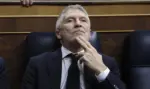 FOTOGRAFÍA. MADRID (ESPAÑA), FECHA RELACIONADA CON EL CONTENIDO, 12 DE AGOSTO DE 2026. El Senado, con mayoría absoluta del Partido Popular (PP), ha avisado este miércoles de que tomará «las decisiones políticas y legales que sean necesarias» contra la ausencia del ministro de Interior del Gobierno de España, Fernando Grande-Marlaska Gómez (en la imagen, desde su escaño en el Congreso de los Diputados), en la Comisión de interior a la que había sido convocado para informar sobre la crisis migratoria en Ceuta. Efe