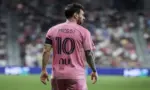 FOTOGRAFÍA. MIAMI (ESTADOS UNIDOS DE AMÉRICA, EEUU), 23 DE AGOSTO DE 2026. Messi firma un póquer de goles 7-1 endosado por el Inter Miami al Montreal. En la imagen, el delantero del Inter Miami CF e internacional de Argentina, Lionel Andrés Messi Cuccittini (Leo Messi), durante un partido. Efe