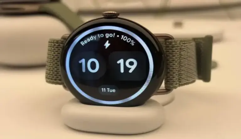 FOTOGRAFÍA. NUEVA YORK (ESTADOS UNIDOS DE AMÉRICA, EEUU, 12 DE AGOSTO DE 2026. Google anunció este miércoles la integración de nuevas funciones avanzadas de salud que estarán disponibles este otoño para sus relojes inteligentes, como el seguimiento de las tendencias de la presión arterial y la resistencia a la insulina en el nuevo Pixel Watch 5, también presentado hoy. Efe