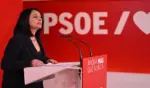 FOTOGRAFÍA. MADRID (ESPAÑA), FECHA RELACIONADA CON EL CONTENIDO, 29 DE AGOSTO DE 2026. En la imagen, la secretaria de Organización del Partido Socialista (PSOE) nombrada tras la imputación por corrupción de Santos Cerdán León en el Caso Koldo (el preso Koldo García Izaguirre), desde el 5 de julio de 2025, Rebeca Torró Soler, durante una rueda de prensa en la sede de su formación. Efe