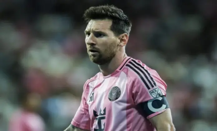 Sancionan a Leo Messi por atacar en la cara, cabeza y cuello a Quinn Krippendorff Sullivan FOTOGRAFÍA. MIAMI (ESTADOS UNIDOS DE AMÉRICA, EEUU), 21 DE AGOSTO DE 2026. En la imagen, el internacional argentino y jugador del Inter Miami, Lionel Andrés Messi Cuccittini (Leo Messi). Efe