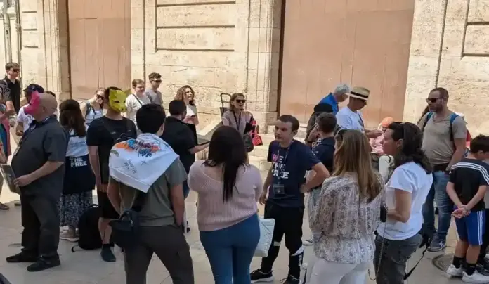 FOTOGRAFÍA. VALENCIA (COMUNIDAD VALENCIANA) ESPAÑA, 29 DE AGOSTO DE 2026. El fundador de We The Free València, Diego Nevado, ha lamentado que, por culpa de una única persona que ha creado conflicto por grupos de WhatsApp, se suspenda el acto programado para esta tarde por la liberación animal. Lasvocesdelpueblo (Ñ Pueblo)