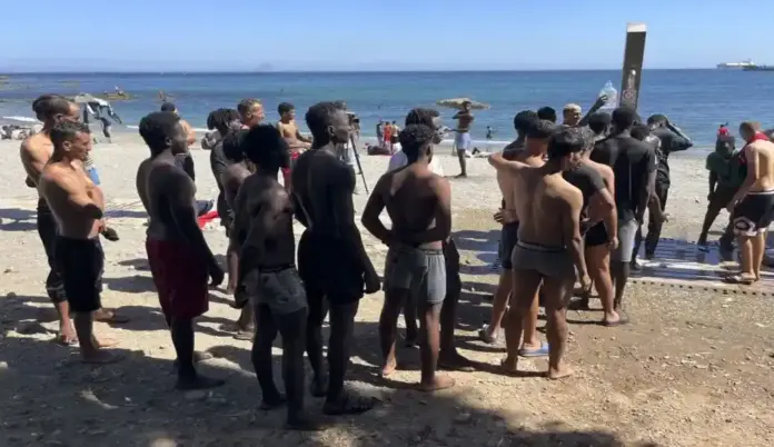 Invasión Ceuta, salud pública