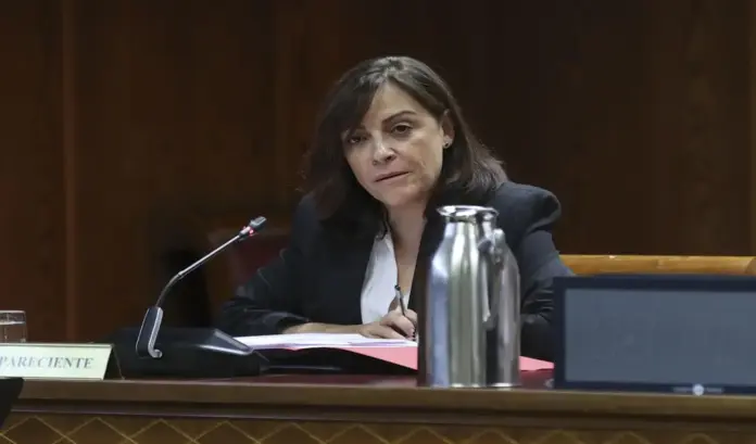 Caso Leire La gerente del PSOE declara ante el juez por pagos bajo sospecha, Ana María Fuentes Pacheco FOTOGRAFÍA. MADRID (ESPAÑA), FECHA RELACIONADA CON EL CONTENIDO: 08 DE SEPTIEMBRE DE 2026. En la imagen, la gerente del Partido Socialista (PSOE) y diputada de esta formación política por Málaga al Congreso de los Diputados, Ana María Fuentes Pacheco. Efe