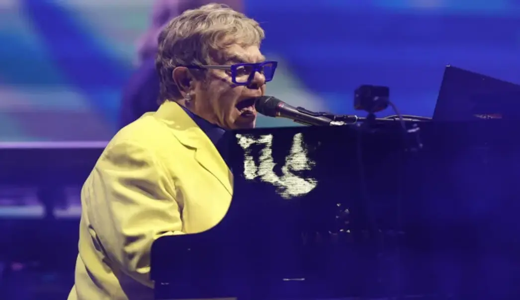 FOTOGRAFÍA. RÍO DE JANEIRO (BRASIL), 07 DE SEPTIEMBRE DE 2026. El artista británico Reginald Kenneth Dwight (Elton John) se presenta este lunes, en el cuarto día del festival Rock in Rio 2026, en Río de Janeiro (Brasil). Efe