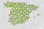 FOTOGRAFÍA. BARCELONA (CATALUÑA) ESPAÑA, 01 DE OCTUBRE DE 2026. Fuertes lluvias y granizo amenazan a Valencia, Castellón y Tarragona este jueves. Infograma de la Agencia Estatal de Meteorología (Aemet) sobre las previsiones meteorológicas para este jueves 01 de octubre de 2026 en toda España. Lasvocesdelpueblo (Ñ Pueblo)