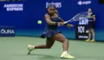 FOTOGRAFÍA. NUEVA YORK (ESTADOS UNIDOS DE AMÉRICA, EE. UU.), 07 DE SEPTIEMBRE DE 2026. La estadounidense Cori Dionne Gauff (Coco Gauff) en acción contra su compatriota Iva Jovic durante su partido de octavos de final individual femenino en el US Open Tennis Championships en el USTA Billie Jean King National Tennis Center en Flushing Meadows, Nueva York (EE.UU.). Efe