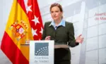 FOTOGRAFÍA. MADRID, 28 DE SEPTIEMBRE DE 2026. la portavoz de Vox en la Asamblea de Madrid y portavoz nacional de Agenda España, Isabel Pérez Moñino-Aranda, ofrece una rueda de prensa este lunes en sede parlamentaria. Lasvocesdelpueblo (Ñ Pueblo)
