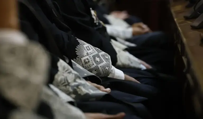 FOTOGRAFÍA. MADRID (ESPAÑA), 09 DE SEPTIEMBRE DE 2026. Un grupo de jueces durante el acto de apertura del Año Judicial, en el Tribunal Supremo este jueves. Efe