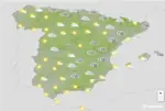 FOTOGRAFÍA. BARCELONA (CATALUÑA) ESPAÑA, 09 DE SEPTIEMBRE DE 2026. Miércoles de chubascos y tormentas de intensidad torrencial en Cataluña y con menos intensidad en Baleares y sureste peninsular . Infograma de la Agencia Estatal de Meteorología (Aemet) sobre las previsiones meteorológicas para este miércoles 9 de septiembre de 2026 en toda España. Lasvocesdelpueblo (Ñ Pueblo)