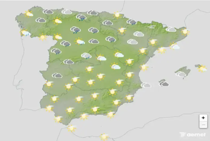 Miércoles de tormentas fuertes y un frente atlántico en la Península FOTOGRAFÍA. BARCELONA (CATALUÑA) ESPAÑA, 30 DE SEPTIEMBRE DE 2026. Miércoles de tormentas fuertes y un frente atlántico en la Península. Infograma de la Agencia Estatal de Meteorología (Aemet) sobre las previsiones meteorológicas para este miércoles 30 de septiembre de 2026 en toda España. Lasvocesdelpueblo (Ñ Pueblo)