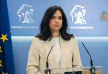 FOTOGRAFÍA. MADRID (ESPAÑA), 22 DE SEPTIEMBRE DE 2026. La portavoz del Grupo Parlamentario de Vox en el Congreso de los Diputados, María José Rodríguez de Millán Parro, conocida popularmente como "Pepa Millán", ha comparecido este martes en rueda de prensa tras la junta de portavoces de la Cámara Baja. Lasvocesdelpueblo (Ñ Pueblo)