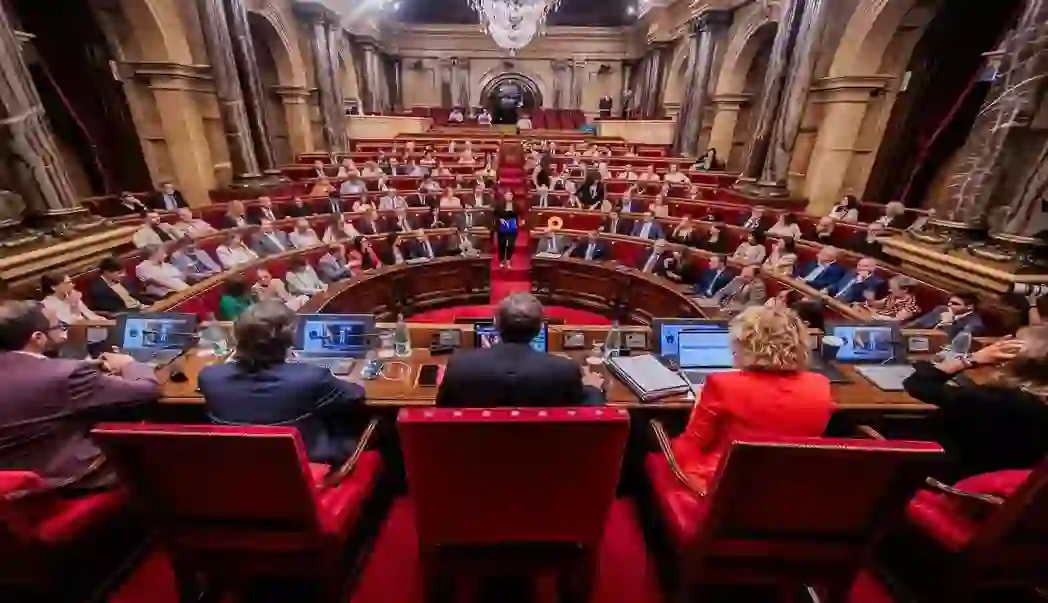 FOTOGRAFÍA. BARCELONA, 29 DE SEPTIEMBRE DE 2026. El presidente del Govern de la Generalitat de Catalunya y líder del Partido Socialista en Cataluña (PSC-PSOE), Salvador Illa Roca, ha abierto esta tarde el tercer Debate de Política General (DPG) de esta legislatura en la Cámara catalana. Parlament/Lasvocesdelpueblo (Ñ Pueblo)