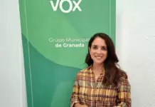 FOTOGRAFÍA. GRANADA (ESPAÑA), 23 DE SEPTIEMBRE DE 2026. La portavoz de Vox en el Ayuntamiento de Granada, Paloma Gómez Enríquez. Lasvocesdelpueblo (Ñ Pueblo)