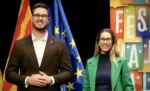 FOTOGRAFÍA. SALOU (ESPAÑA), 18 DE SEPTIEMBRE DE 2026. La portavoz de Vox, Ana Belén Rodríguez Ros (d); junto al edil de Vox, Pau Daniel Axinte Axinte (i), este viernes. Lasvocesdelpueblo (Ñ Pueblo)