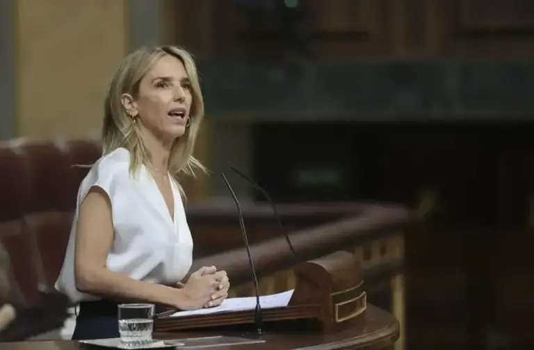 FOTOGRAFÍA. MADRID, AÑO 2026. En la imagen, la diputado del Grupo Parlamentario del Partido Popular (PP) en el Congreso de los Diputados, Cayetana Álvarez de Toledo y Peralta-Ramos (Cayetana Álvarez de Toledo). EFE