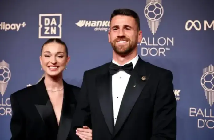FOTOGRAFÍA. LONDRES, 26 DE OCTUBRE DE 2026. Unai Simon, del Athletic Bilbao, en la ceremonia del Balón de Oro que tiene lugar en Londres, Reino Unido. EFE