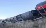 FOTOGRAFÍA. URDA, 28 D EOCTUBRE DE 2026. Un grave accidente de tráfico ferroviario ha sacudido a primera hora de este miércoles la provincia de Toledo tras la colisión por alcance entre un tren AVE de Renfe y un convoy de la compañía Iryo en el término municipal de Urda (punto kilométrico 118 del trazado de alta velocidad). Lasvocesdelpueblo (Ñ pueblo)