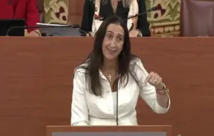 FOTOGRAFÍA. SEVILLA, 01 DE OCTUBRE DE 2026. La diputada del grupo parlamentario de Vox en el Parlamento de Andalucía, Paula Badanelli. Lasvocesdelpueblo (Ñ Pueblo)