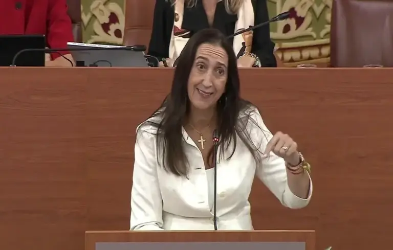 FOTOGRAFÍA. SEVILLA, 01 DE OCTUBRE DE 2026. La diputada del grupo parlamentario de Vox en el Parlamento de Andalucía, Paula Badanelli. Lasvocesdelpueblo (Ñ Pueblo)