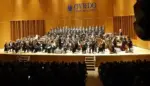 FOTOGRAFÍA. OVIEDO, 22 DE OCTUBRE DE 2026. Concierto Premio Princesa de Asturias de los Deportes, en la imagen, Orquesta Sinfónica del Principado de Asturias al inicio del concierto. Los reyes de España Felipe Juan Pablo Alfonso de Todos los Santos de Borbón y Grecia (Felipe VI) y Letizia Ortiz Rocasolano, acompañados de sus hijas la princesa de Asturias, Leonor de Borbón y Ortiz, e Infanta Sofía de Borbón y Ortiz, presidieron este viernes el acto de entrega de los premios de la Fundación Princesa de Asturias 2026, que se ha celebrado en el Teatro Campoamor de Oviedo, con la presencia de Su Majestad la Reina Doña Sofía. Lasvocesdelpueblo (Ñ Pueblo)