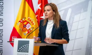 FOTOGRAFÍA. MADRID, 05 DE OCTUBRE DE 2026. La portavoz del Grupo Parlamentario de Vox en la Asamblea de Madrid y portavoz nacional de Agenda España de esta formación política patriota, Isabel Pérez Moñino-Aranda, ha valorado el adelanto electoral anunciado por el presidente del Gobierno y secretario general del Partido Socialista (PSOE), Pedro Sánchez Pérez-Castejón. Lasvocesdelpueblo (Ñ Pueblo)